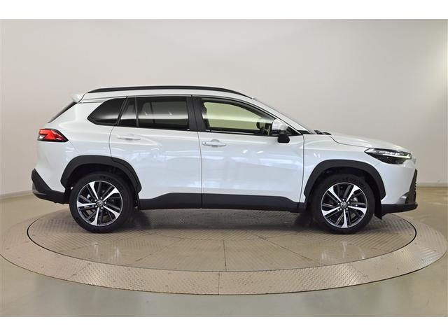 カローラクロス ハイブリッド　Ｚ　衝突軽減Ｂ　記録簿有　フルセグテレビ　スマキ－　ワンオーナ　半レザー　Ｂモニター　アクティブクルーズコントロール　メモリナビ　イモビ　ＬＥＤ　ＡＣ　運転席Ｐシート　キーレス　パワステ　アルミ　ＡＢＳ（4枚目）