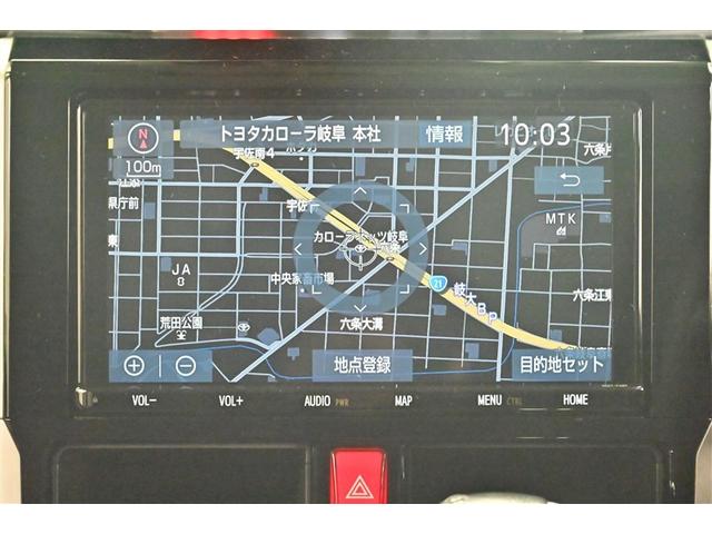 ルーミー カスタムＧ－Ｔ　助手席エアバック　両側オートスライドドア　スマートキープッシュスタート　ＬＥＤライト　１オーナー　横滑り防止機能　クルコン　ＥＴＣ付　アルミホイール　キーレス　ＤＶＤ　ナビ＆ＴＶ　セキュリティ　ＡＢＳ（9枚目）