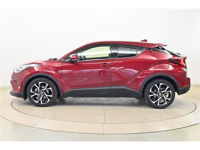 Ｃ－ＨＲ Ｇ　ハーフ革　ＴＳＳ　ＤＶＤ再生可　定期点検記録簿　ＬＥＤヘッド　バックモニタ　イモビライザー　ナビ＆ＴＶ　ＥＴＣ付　キーフリーシステム　スマキー　横滑り防止機能　クルーズＣ　ドライブレコ－ダ－　アルミ（4枚目）