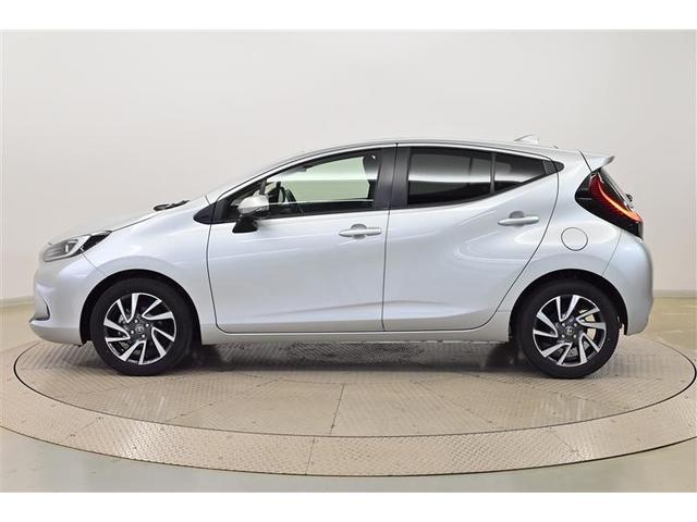 アクア Z LEDヘッドライト スマートキー 100V電源 イモビライザー アルミホイール ドライブレコーダー オートクルーズコントロール 点検記録簿 フルセグTV エアコン ESC ナビ&TV ETC キーレス(5枚目)