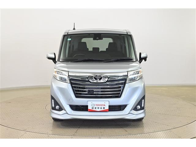 ルーミー カスタムG-T 助手席エアバック 両側オートスライドドア スマートキープッシュスタート LEDライト 横滑り防止機能 クルコン ワンセグテレビ 点検記録簿 ETC付 アルミホイール キーレス ナビ&TV セキュリティ(2枚目)