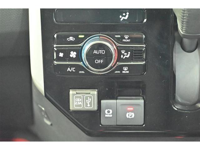 ルーミー カスタムG 両側電動SD LEDヘット バックビューモニター 衝突回避ブレーキ TV 地デジ スマートキー クルーズコントロール ETC ドライブレコーダー オートエアコン アルミホイール キーフリーシステム(13枚目)