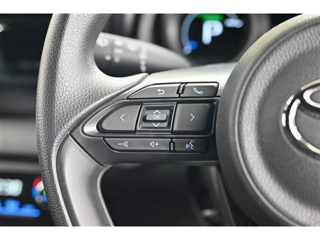 ヤリス ハイブリッドＧ　ＬＥＤライト　フルセグＴＶ　サイドエアバッグ　スマートキ　Ｂモニター　ドライブレコーダー　ＥＴＣ車載器　横滑り防止装置　クルコン　セキュリティアラーム　メディアプレイヤー接続　パワステ　点検記録簿（17枚目）