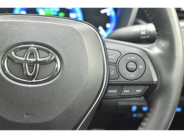 カローラ ハイブリッド　Ｓ　スマートキ　横滑り防止機能　ＬＥＤヘッドライト　ミュージックプレイヤー接続可　点検記録簿　盗難防止装置　ワンオーナー　キーレス　オートエアコン　クルコン　リヤカメラ　メモリナビ　パワーステアリング（18枚目）