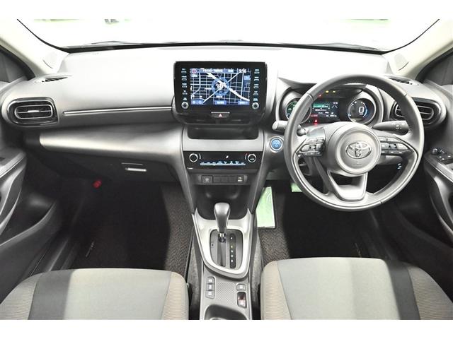 ヤリスクロス ハイブリッドG TSS イモビライザー バックモニタ- 記録簿有 エアコン ナビ LEDヘッドライト インテリキー パワーウィンド Wエアバック オートクルーズ キーフリー ドライブレコーダー 横滑防止装置 アルミ(6枚目)