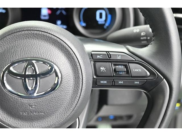 ヤリスクロス ハイブリッドG TSS イモビライザー バックモニタ- 記録簿有 エアコン ナビ LEDヘッドライト インテリキー パワーウィンド Wエアバック オートクルーズ キーフリー ドライブレコーダー 横滑防止装置 アルミ(18枚目)