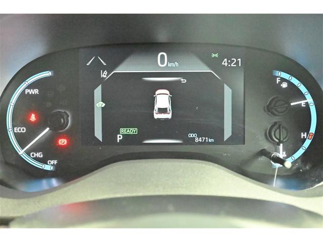 ヤリスクロス ハイブリッドＺ　インテリジェントキー　アルミホイル　ＬＥＤライト　リアカメラ　クルーズコントロール　整備記録簿　横滑り防止システム　ＴＶ　電動シ－ト　パワステ　オートエアコン　キーフリー　ハーフレザーシート　ＡＢＳ（25枚目）