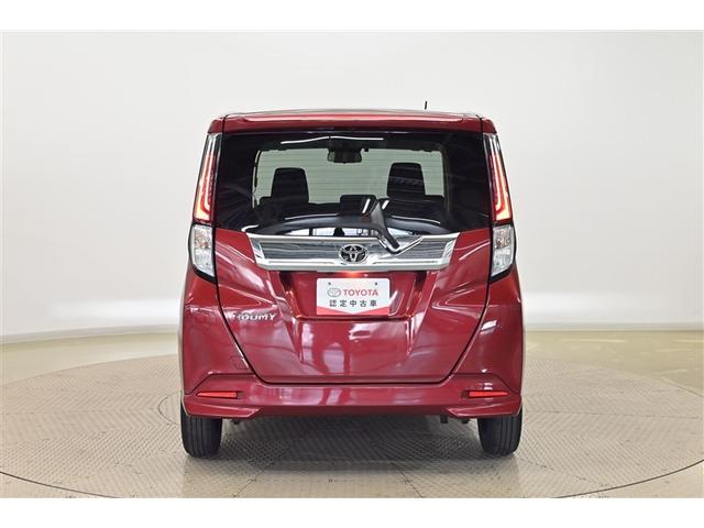 ルーミー カスタムＧ　アイドリング　ＬＥＤヘット　バックビューモニター　衝突回避ブレーキ　地デジ　スマートキー　メモリナビ　クルーズコントロール　ＤＶＤ　ＥＴＣ　１オーナー　オートエアコン　アルミホイール　ナビ＆ＴＶ　ＰＷ（3枚目）