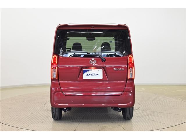 タント Ｘ　アイドリングストップ車　ブレーキサポート　ＰＷ　ＰＳ　横滑り防止　ＬＥＤライト　エアバッグ　エアコン　点検記録簿付　ＡＢＳ　Ｗエアバッグ　片側オートスライド（3枚目）