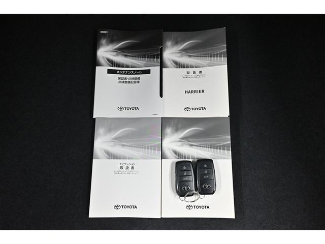 ハリアー Ｇ　衝突回避ブレーキ　セキュリティーアラーム　ＡＡＣ　バックモニタ－　横滑防止装置　ＬＥＤランプ　スマキー　キーフリー　ＡＷ　ＥＴＣ車載器　ＰＳ　パワーウインドウ　パワ－シ－ト　ドライブレコーダー　ＡＢＳ（16枚目）