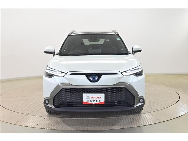 カローラクロス ハイブリッド Z 電動シ-ト ドライブレコーダ 地デジTV プリクラッシュセーフティシステム キーレスエントリー 横滑防止装置 整備記録簿 AAC 盗難防止システム メディアプレイヤー接続 オートクルーズ ナビ&TV(2枚目)