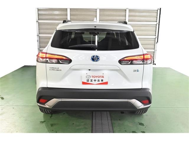 カローラクロス ハイブリッド Z 電動シ-ト ドライブレコーダ 地デジTV プリクラッシュセーフティシステム キーレスエントリー 横滑防止装置 整備記録簿 AAC 盗難防止システム メディアプレイヤー接続 オートクルーズ ナビ&TV(3枚目)