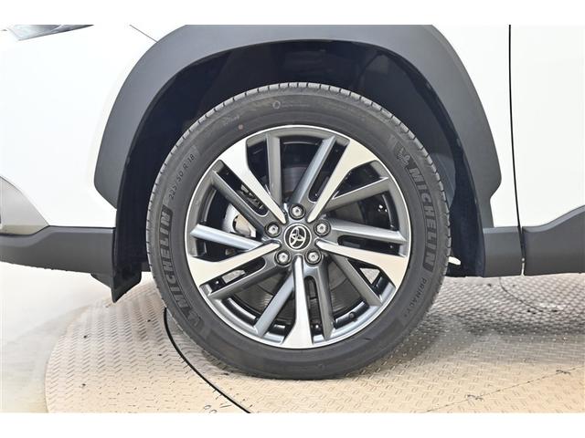 カローラクロス ハイブリッド Z 電動シ-ト ドライブレコーダ 地デジTV プリクラッシュセーフティシステム キーレスエントリー 横滑防止装置 整備記録簿 AAC 盗難防止システム メディアプレイヤー接続 オートクルーズ ナビ&TV(15枚目)