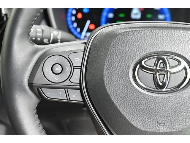 カローラクロス ハイブリッド Z 電動シ-ト ドライブレコーダ 地デジTV プリクラッシュセーフティシステム キーレスエントリー 横滑防止装置 整備記録簿 AAC 盗難防止システム メディアプレイヤー接続 オートクルーズ ナビ&TV(17枚目)