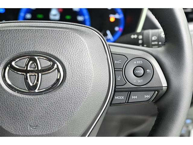 カローラクロス ハイブリッド Z 電動シ-ト ドライブレコーダ 地デジTV プリクラッシュセーフティシステム キーレスエントリー 横滑防止装置 整備記録簿 AAC 盗難防止システム メディアプレイヤー接続 オートクルーズ ナビ&TV(18枚目)