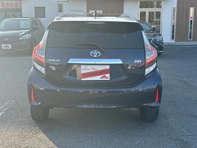 アクア Sスタイルブラック ドライブレコーダー ETC クリアランスソナー レーンアシスト 衝突被害軽減システム オートマチックハイビーム オートライト スマートキー アイドリングストップ 電動格納ミラー CVT(17枚目)