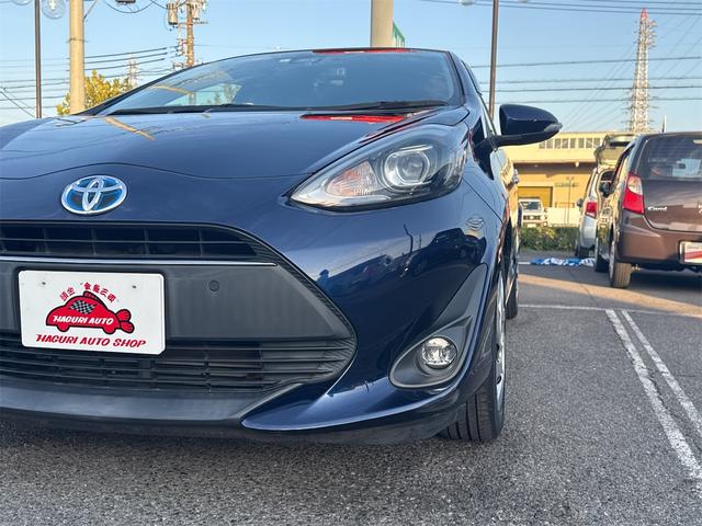 アクア Sスタイルブラック ドライブレコーダー ETC クリアランスソナー レーンアシスト 衝突被害軽減システム オートマチックハイビーム オートライト スマートキー アイドリングストップ 電動格納ミラー CVT(59枚目)