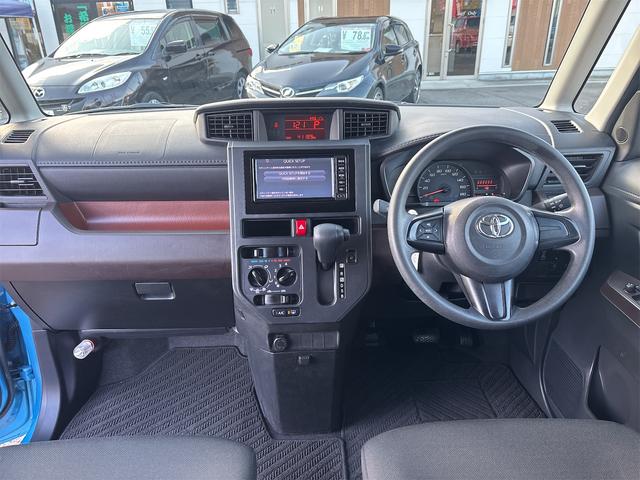 ルーミー Ｘ　Ｓ　ドライブレコーダー　バックカメラ　フロントカメラ　ナビ　ＴＶ　両側スライド・片側電動　クリアランスソナー　衝突被害軽減システム　オートライト　スマートキー　アイドリングストップ　電動格納ミラー（3枚目）