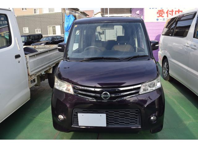 ルークス ハイウェイスターターボ　ＨＩＤ　両側電動スライドドア　ワンセグＴＶ　メモリーナビ　Ｂｌｕｅｔｏｏｔｈ対応　スマートキー　プッシュスタート　電動格納ミラー　ＡＢＳ　助手席エアバック　運転席エアバック（2枚目）