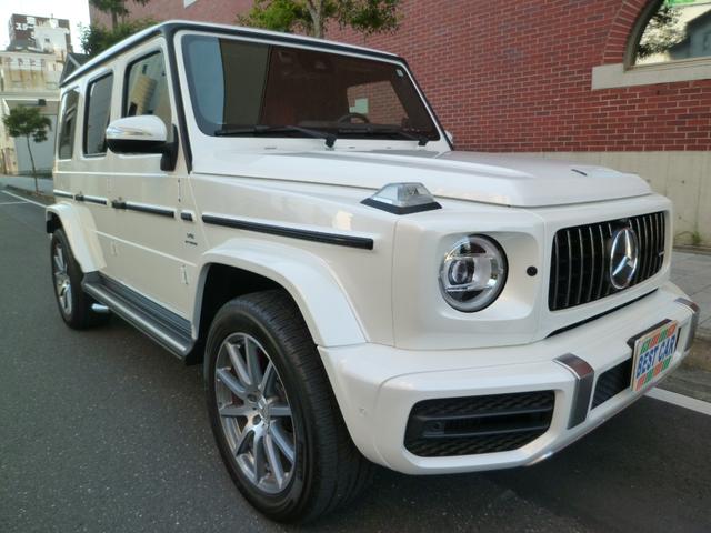 Ｇクラス Ｇ６３　ＡＭＧレザーエクスクルーシブパッケージ　左ハンドル　ベンガルレッドインテリア　ＯＰダイヤモンドホワイト　エクスクルーシブナッパレザーシート　ブルメスター　純正前後ドライブレコーダー　３６０°カメラ　シートヒーター＆ベンチレーター（12枚目）