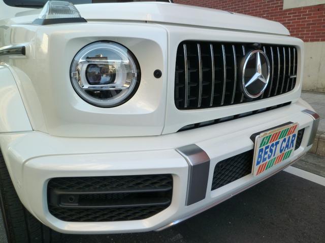 Ｇクラス Ｇ６３　ＡＭＧレザーエクスクルーシブパッケージ　左ハンドル　ベンガルレッドインテリア　ＯＰダイヤモンドホワイト　エクスクルーシブナッパレザーシート　ブルメスター　純正前後ドライブレコーダー　３６０°カメラ　シートヒーター＆ベンチレーター（17枚目）