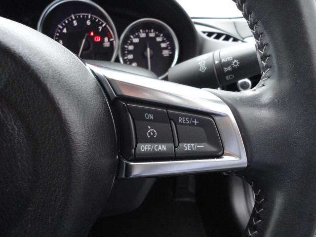 ロードスター ネイビー・トップ　衝突被害軽減システム　オートマチックハイビーム　革シート　シートヒーター　バックカメラ　オートクルーズコントロール　オートライト　ＬＥＤヘッドランプ　ＥＴＣ　Ｂｌｕｅｔｏｏｔｈ　ワンオーナー（15枚目）