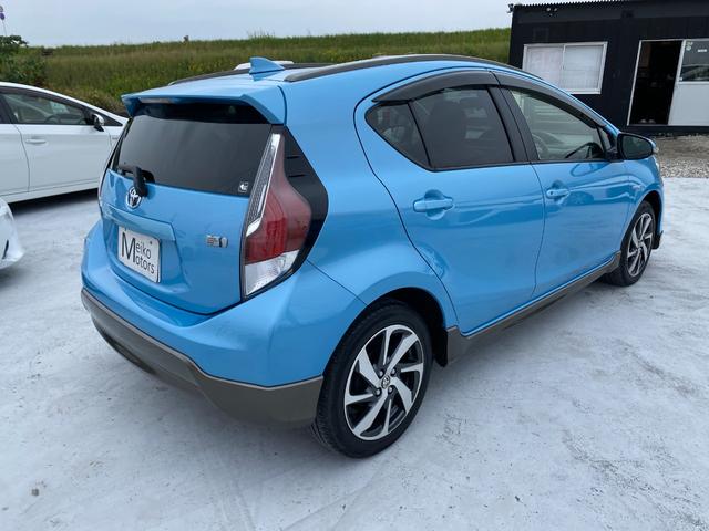 アクア X-アーバン 3ヶ月自社保証 純正ナビ 地デジ バックカメラ ETC ドラレコ Bluetooth ステアリングスイッチ 純正アルミ(8枚目)