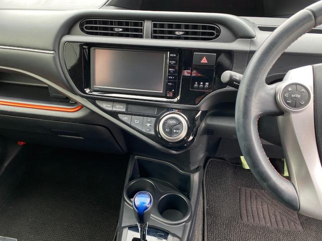 アクア X-アーバン 3ヶ月自社保証 純正ナビ 地デジ バックカメラ ETC ドラレコ Bluetooth ステアリングスイッチ 純正アルミ(34枚目)