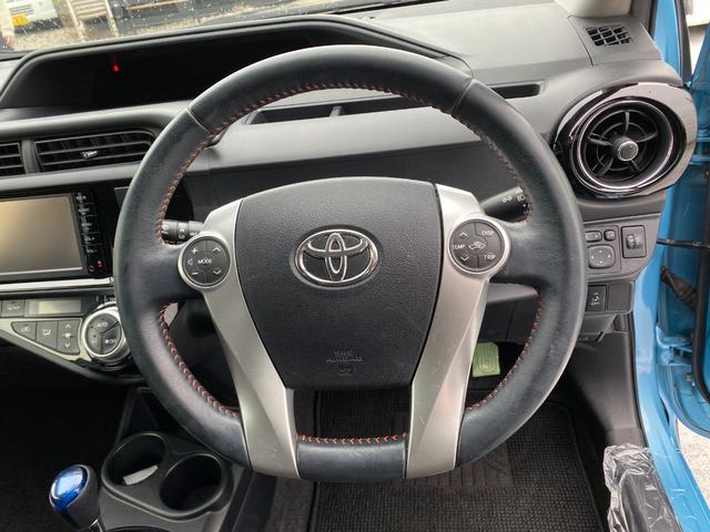 アクア X-アーバン 3ヶ月自社保証 純正ナビ 地デジ バックカメラ ETC ドラレコ Bluetooth ステアリングスイッチ 純正アルミ(36枚目)