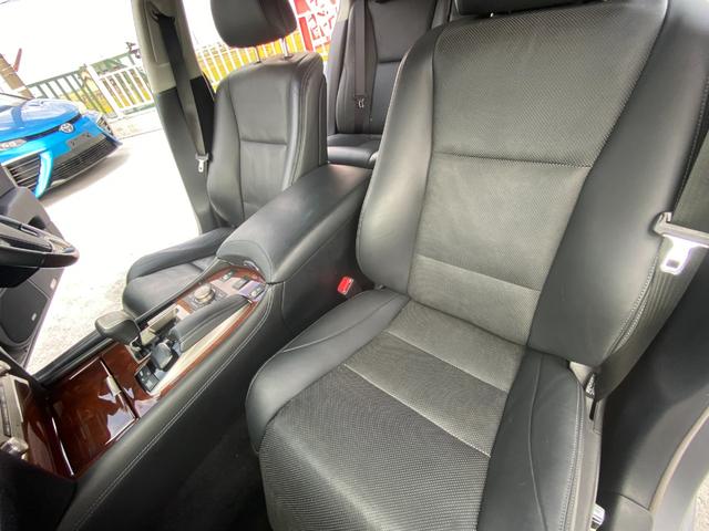 LS LS600h バージョンC Iパッケージ 3ヶ月自社保証 4WD ETC バックカメラ 黒本革 Bluetooth パワーシート シートヒーター スマートキー パワートランク(29枚目)