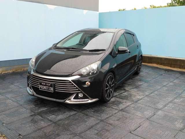 アクア Ｇ　Ｇ’ｓ　デジタルインナーミラー　ケンウッドナビ　エアコン　パワーステアリング　パワーウィンドウ　衝突安全ボディ　キーレスエントリー　アイドリングストップ（6枚目）