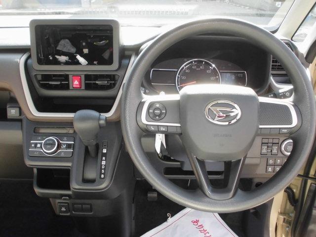 ムーヴ Ｘ　届出済未使用車・衝突軽減ブレーキ・ＬＥＤヘッドランプ・リア両側パワースライドドア・コーナーセンサー・スマートキー・プッシュスタート・バックカメラ・ステアリングスイッチ・ＵＳＢソケット（12枚目）