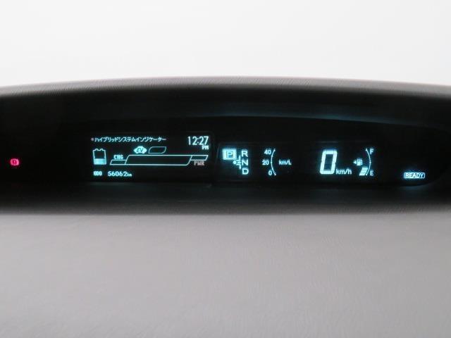 プリウス Ｇツーリングセレクション　メモリーナビ　フルセグ　バックカメラ　ＥＴＣ　ドラレコ　ＣＤ　ミュージックプレイヤー接続可　ＤＶＤ再生　電動シート　オートクルーズコントロール　ＬＥＤヘッドランプ　スマートキー　キーレス　ハイブリッド（11枚目）