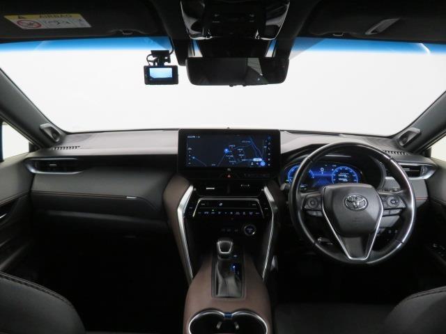 ハリアーハイブリッド Z レザーパッケージ 衝突被害軽減システム メモリーナビ フルセグ バックカメラ ETC ドラレコ ミュージックプレイヤー接続可 革シート 電動シート オートクルーズコントロール LEDヘッドランプ スマートキー キーレス(6枚目)