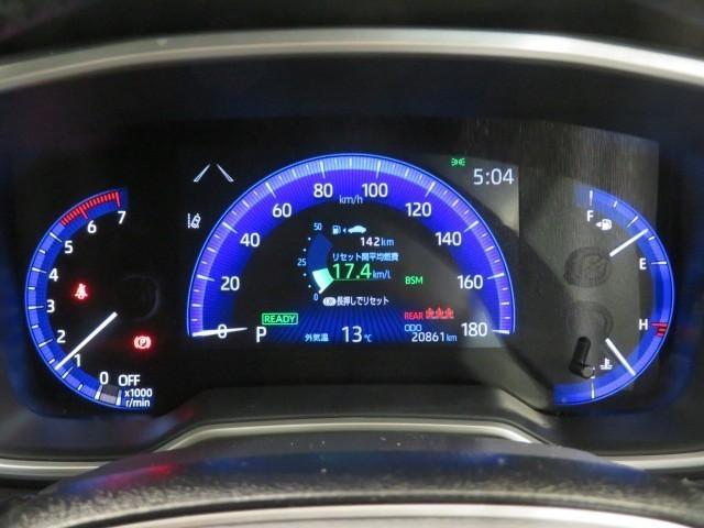 カローラクロス ハイブリッド　Ｚ　衝突被害軽減システム　メモリーナビ　バックカメラ　ＥＴＣ　ドラレコ　ＣＤ　ミュージックプレイヤー接続可　ＤＶＤ再生　電動シート　ハーフレザー　オートクルーズコントロール　ＬＥＤヘッドランプ　キーレス（18枚目）