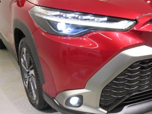 カローラクロス ハイブリッド　Ｚ　衝突被害軽減システム　メモリーナビ　バックカメラ　ＥＴＣ　ドラレコ　ＣＤ　ミュージックプレイヤー接続可　ＤＶＤ再生　電動シート　ハーフレザー　オートクルーズコントロール　ＬＥＤヘッドランプ　キーレス（37枚目）