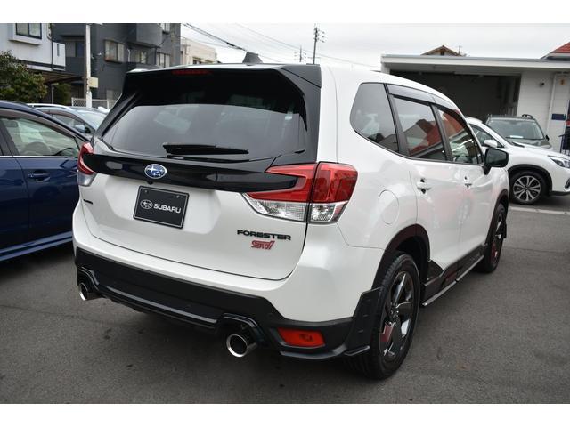 フォレスター STIスポーツ STIエアロ STIマフラー タイヤ新品 LEDヘッド LEDフォグ アイサイト アイサイトセイフティプラス ドラレコ ナビ ETC カメラ メモリー機能付きパワーシート シートヒーター バックセンサー STIエアロ STIマフラー(3枚目)