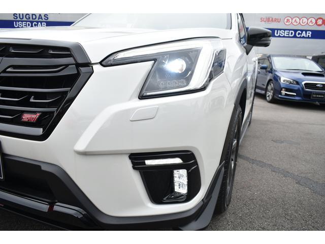 フォレスター STIスポーツ STIエアロ STIマフラー タイヤ新品 LEDヘッド LEDフォグ アイサイト アイサイトセイフティプラス ドラレコ ナビ ETC カメラ メモリー機能付きパワーシート シートヒーター バックセンサー STIエアロ STIマフラー(27枚目)