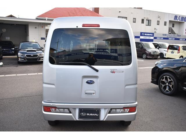 サンバーバン トランスポーター スマートアシスト ETC 元社有車 ハロゲンライト スマートアシスト リモコンキー FM/AMラジオ ETC アイドリングストップ 両側スライドドア オートマチックハイビーム 誤後進防止装置 修復歴車(23枚目)