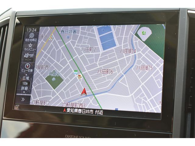 ディーラーオプションナビゲーション　見た目もすっきりしており、スバル認定Ｕ−ＣＡＲ保証の対象です！ＣＤ／ＤＶＤ／ブルートゥース／ＦＭ／ＡＭ。地図データは２０２１年版。地図更新ソフト販売中！