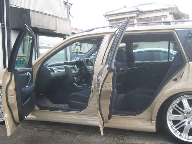 アスリートE ワンオーナー 純正フルエアロ ブリッツ車高調 ケンウッド彩速ナビ WナビTV バックカメラ 19インチAW 新品タイヤ 社外グリル ドアミラーウィンカー ウェルカムランプ 純正革巻きハンドル(46枚目)
