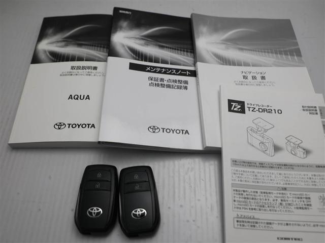 アクア Z 元試乗車 LEDヘッドライト スマートキー 100V電源 イモビライザー アルミホイール ドライブレコーダー オートクルーズコントロール エアコン ESC ナビ カーテンエアバッグ ETC キーレス(29枚目)