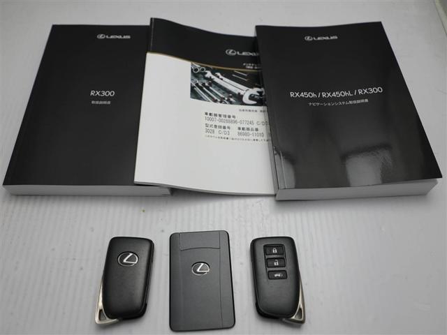 ＲＸ ＲＸ３００　Ｆスポーツ　プリクラッシュ　ＡＷ　Ｂカメラ　１オナ　ＡＣ１００Ｖ電源　ＥＴＣ車載器　オートクルーズ　横滑り防止装置　エアバック　ナビ＆ＴＶ　キーレス　Ｐシート　ＬＥＤヘッドランプ　オートエアコン　ＡＢＳ　全席ＰＷ（30枚目）