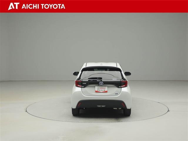 ヤリス ハイブリッドZ PCS 地デジ AW Bカメラ ドラレコ付 LEDランプ スマキー ETC付き メディアプレイヤー接続 ナビTV VSC パワステ 1オナ車 クルコン カーテンエアバック キーフリー ABS イモビ(5枚目)