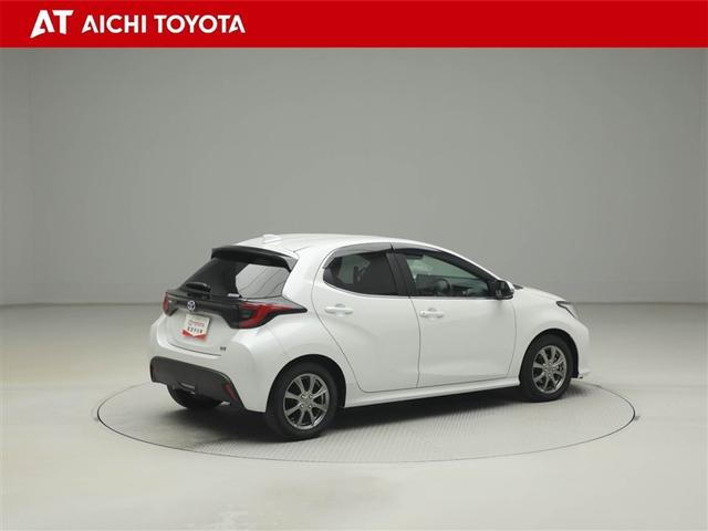 ヤリス ハイブリッドZ PCS 地デジ AW Bカメラ ドラレコ付 LEDランプ スマキー ETC付き メディアプレイヤー接続 ナビTV VSC パワステ 1オナ車 クルコン カーテンエアバック キーフリー ABS イモビ(6枚目)