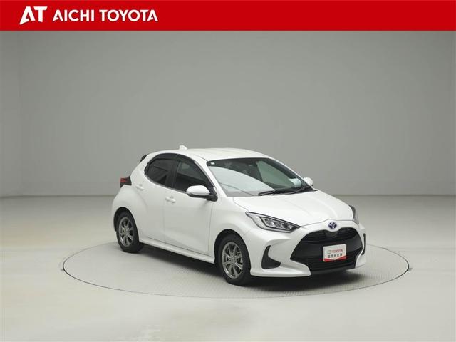 ヤリス ハイブリッドZ PCS 地デジ AW Bカメラ ドラレコ付 LEDランプ スマキー ETC付き メディアプレイヤー接続 ナビTV VSC パワステ 1オナ車 クルコン カーテンエアバック キーフリー ABS イモビ(8枚目)