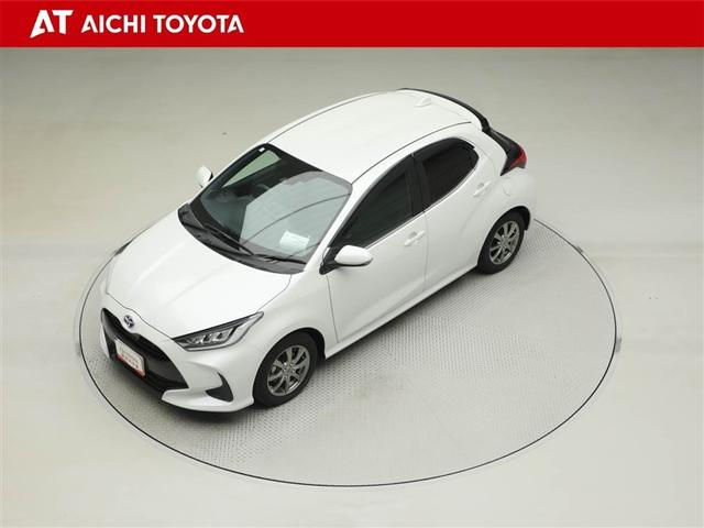 ヤリス ハイブリッドZ PCS 地デジ AW Bカメラ ドラレコ付 LEDランプ スマキー ETC付き メディアプレイヤー接続 ナビTV VSC パワステ 1オナ車 クルコン カーテンエアバック キーフリー ABS イモビ(10枚目)