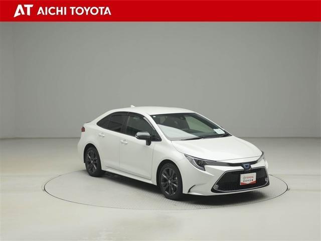 カローラ ハイブリッド　ダブルバイビー　衝突軽減　盗難防止　バックモニター　ＬＥＤヘッドライト　フルセグＴＶ　クルーズコントロール　横滑り防止機能　メモリーナビ　キーレス　ＥＴＣ　エアバッグ　スマートキー　４ＷＤ　アルミホイール（8枚目）