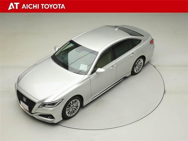 クラウンハイブリッド Ｇ　１オーナー　エアロ　アルミ　ＬＥＤヘッド　キーフリー　横滑り防止機能　ＤＶＤ　ＥＴＣ　オートエアコン　ＡＵＸ　ＡＢＳ　メモリナビ　盗難防止装置　エアバッグ　オートクルーズコントロール　ＡＣ１００Ｖ（10枚目）