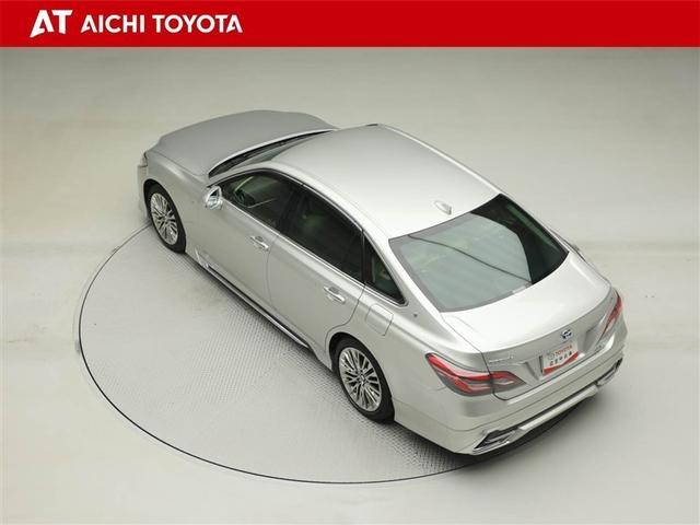 クラウンハイブリッド Ｇ　１オーナー　エアロ　アルミ　ＬＥＤヘッド　キーフリー　横滑り防止機能　ＤＶＤ　ＥＴＣ　オートエアコン　ＡＵＸ　ＡＢＳ　メモリナビ　盗難防止装置　エアバッグ　オートクルーズコントロール　ＡＣ１００Ｖ（12枚目）